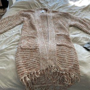 Abercrombie | Women's Fringe Boyfriend Cardigan